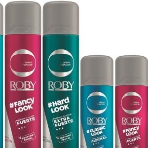 Roby - Spray Fijador Normal (Nueva fragancia) x 180 ml